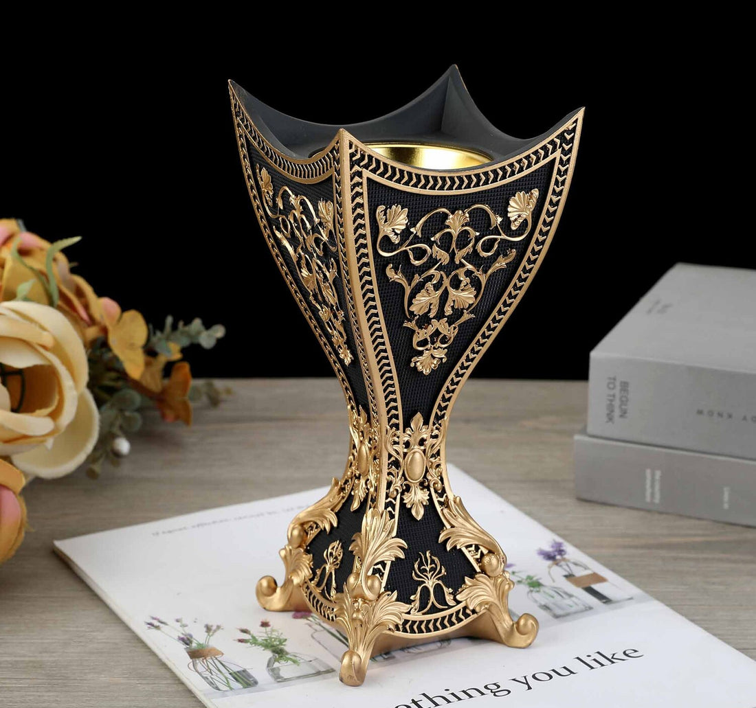 Maple Leaf Ceramic Burner GoldWhite 25cm