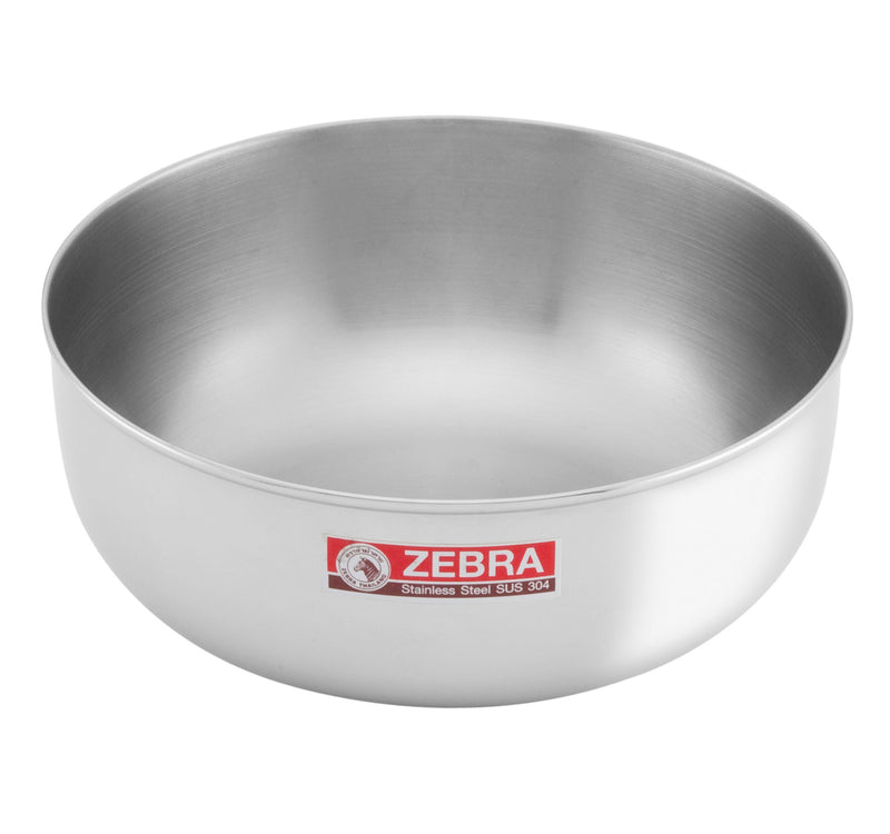 Zebra Stainless Steel Water Bowl, 14 cm, 111014