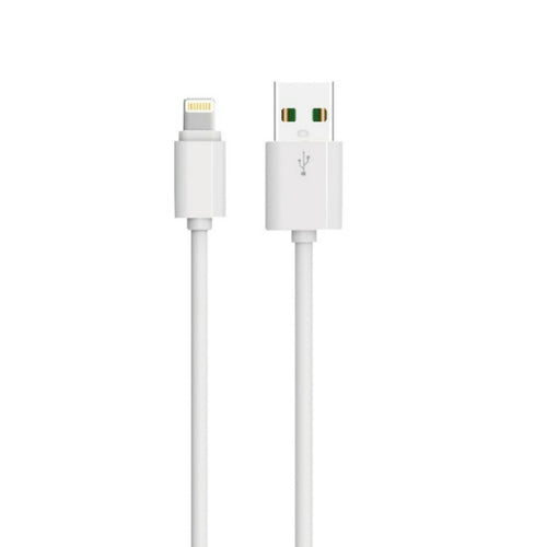 Iends USB to Lightning Charge and Sync Cable, 1 m, White, IE-CA693