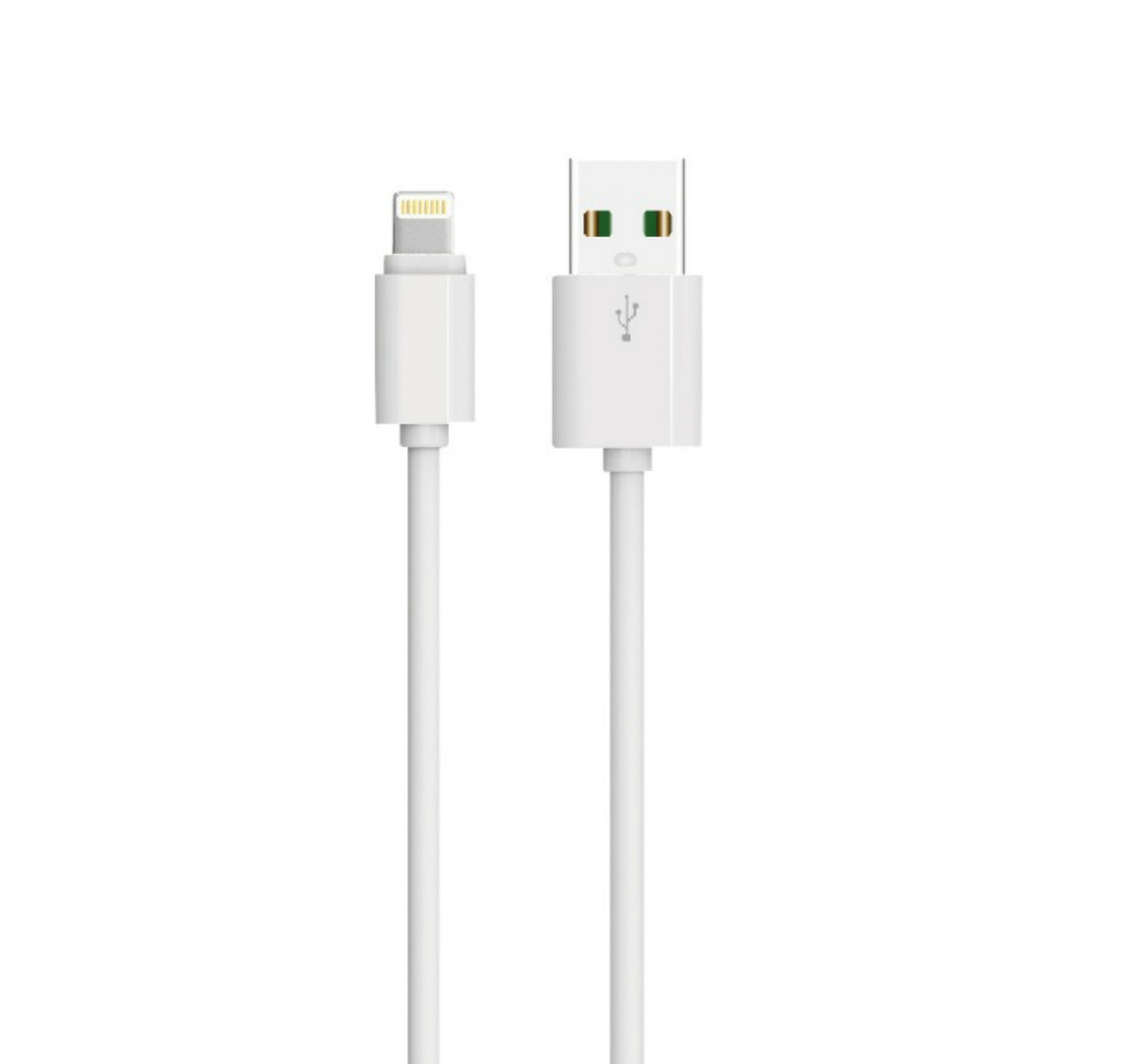 Iends USB to Lightning Charge and Sync Cable, 1 m, White, IE-CA693