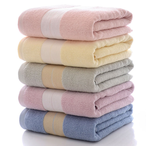Maple Leaf Home Cotton Bath Towel, 1 pc, 70 x 140 cm, Assorted