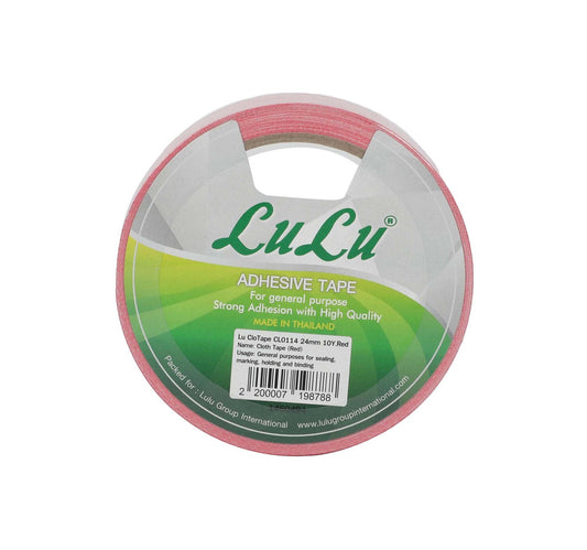 Lulu Red Colour Tape CL0114 24mmx10Y