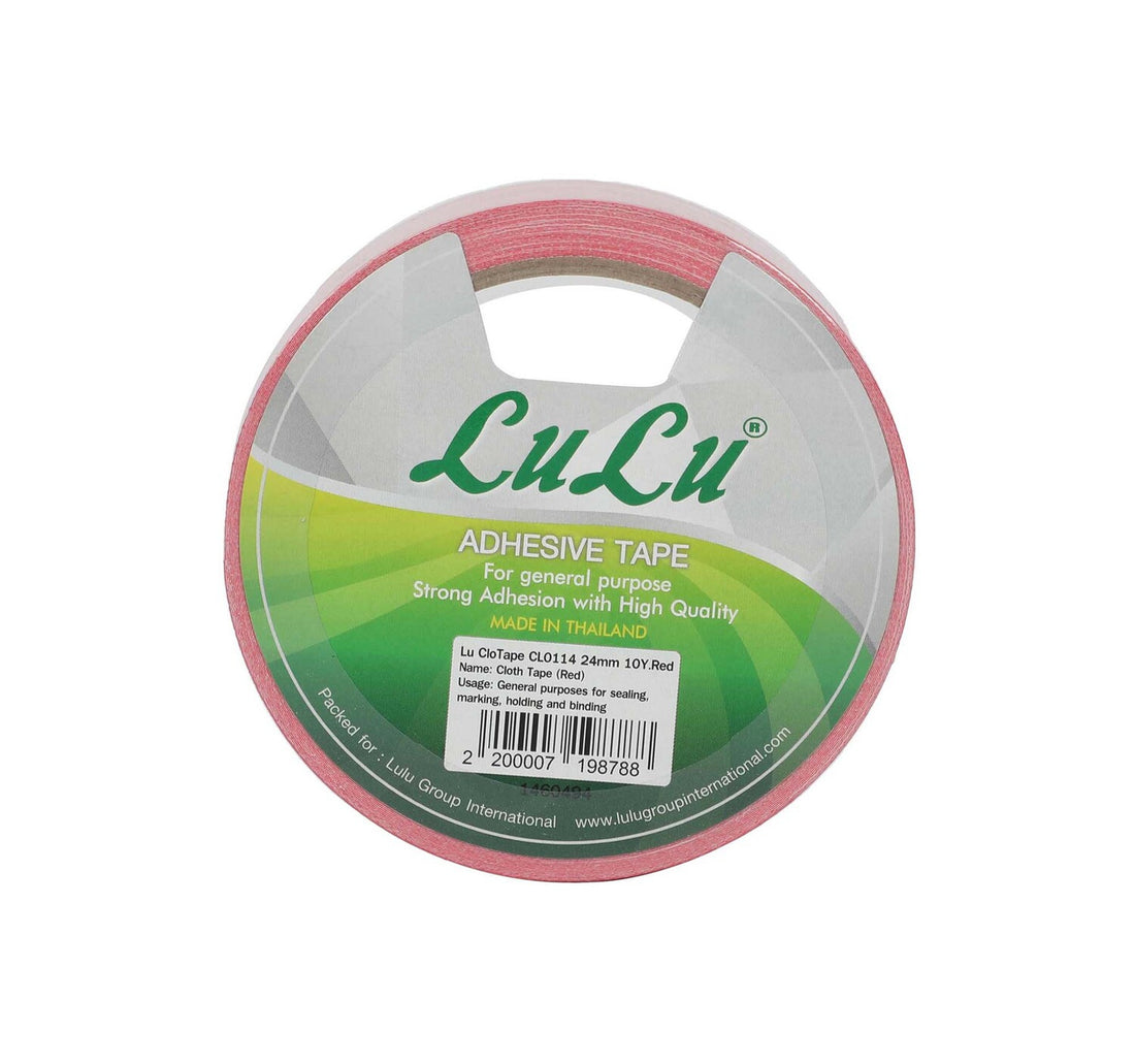 Lulu Red Colour Tape CL0114 24mmx10Y