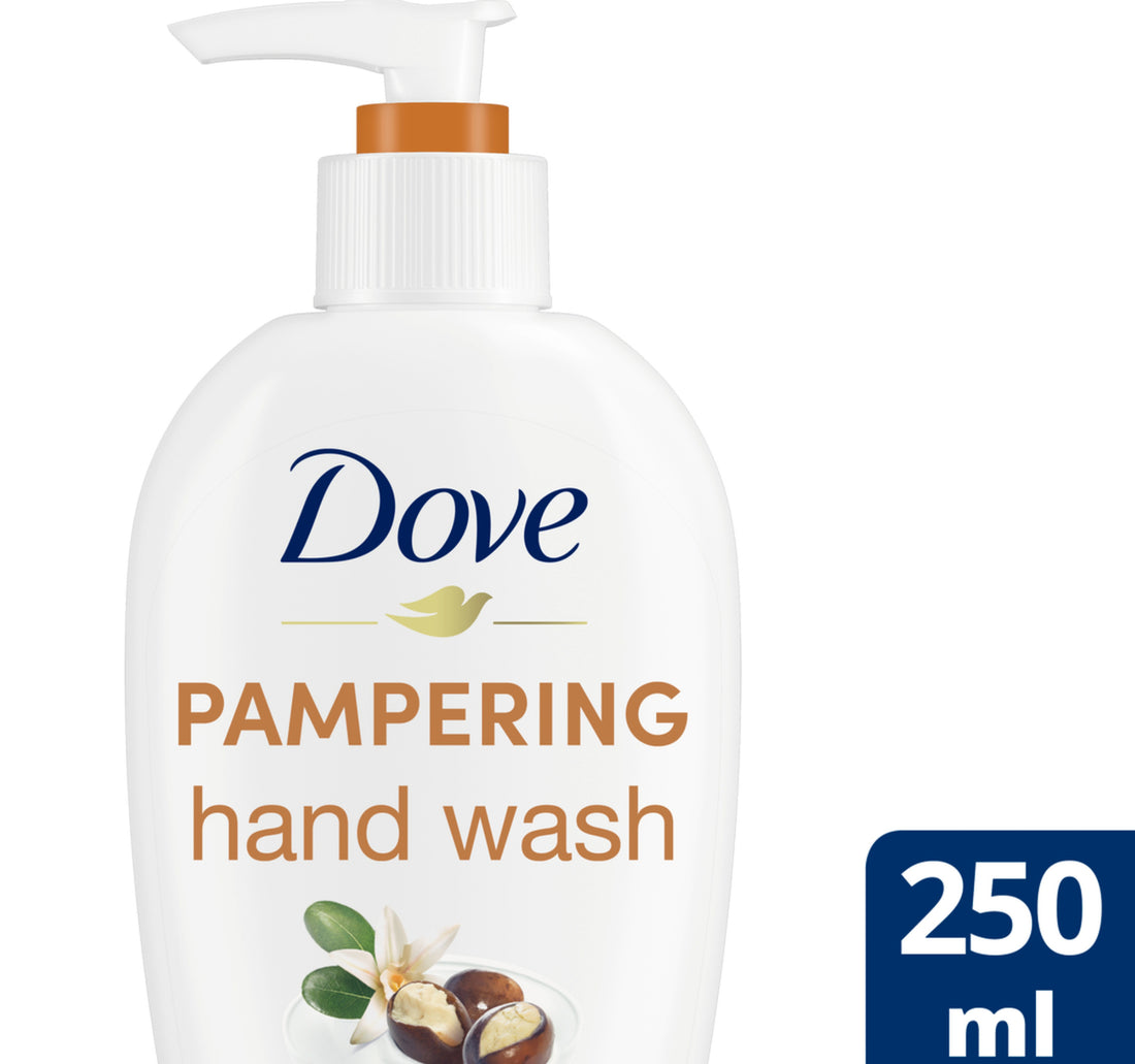 غسول اليدين دوف بزبدة الشيا والفانيليا الدافئة 250 مل