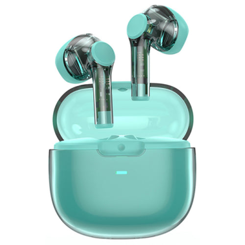 سماعات Wiwu Pure Sound T-12T TWS باللون الأزرق الفيروزي