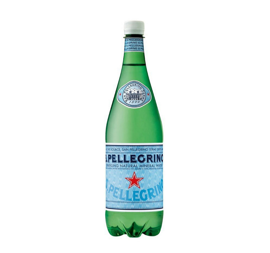San Pellegrino Sparkling Natural Mineral Water PET Bottle 6 x 1 Litre
