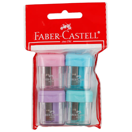Faber-Castell Mini Sharpeners, 4 pcs, FCC381978