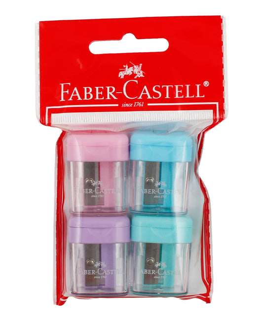 Faber-Castell Mini Sharpeners, 4 pcs, FCC381978
