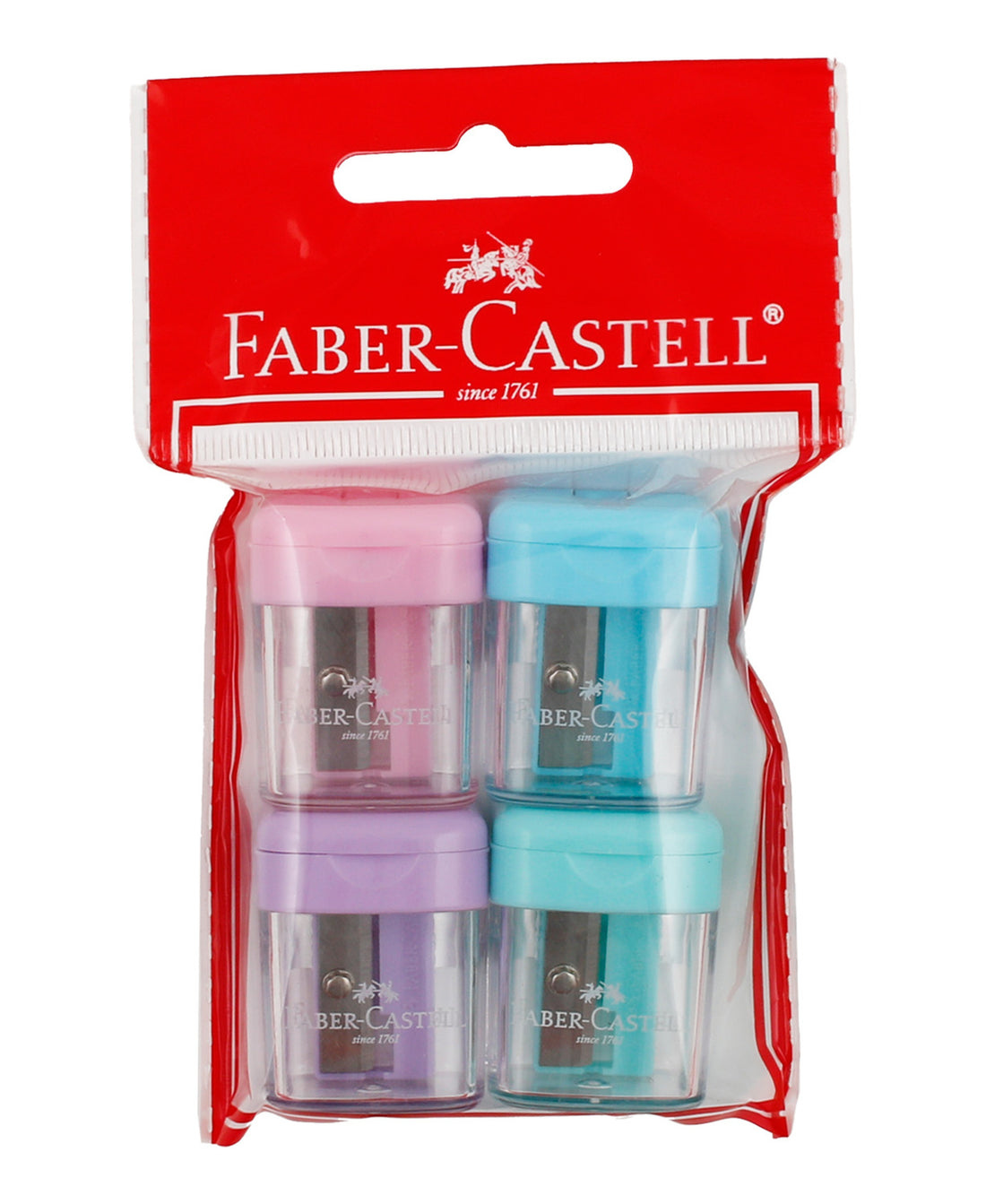 Faber-Castell Mini Sharpeners, 4 pcs, FCC381978