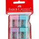 Faber-Castell Mini Sharpeners, 4 pcs, FCC381978