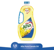 Afia Pure Canola Oil Enriched with Vitamin E 1.5 Litres