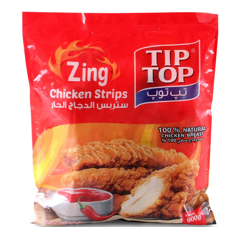 Tip Top Chicken Zing Strips 900 g