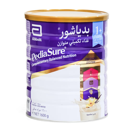نظام بيدياشور بيبتيجرو بنكهة الفانيليا للأطفال من عمر 1 إلى 3 سنوات 1.6 كجم