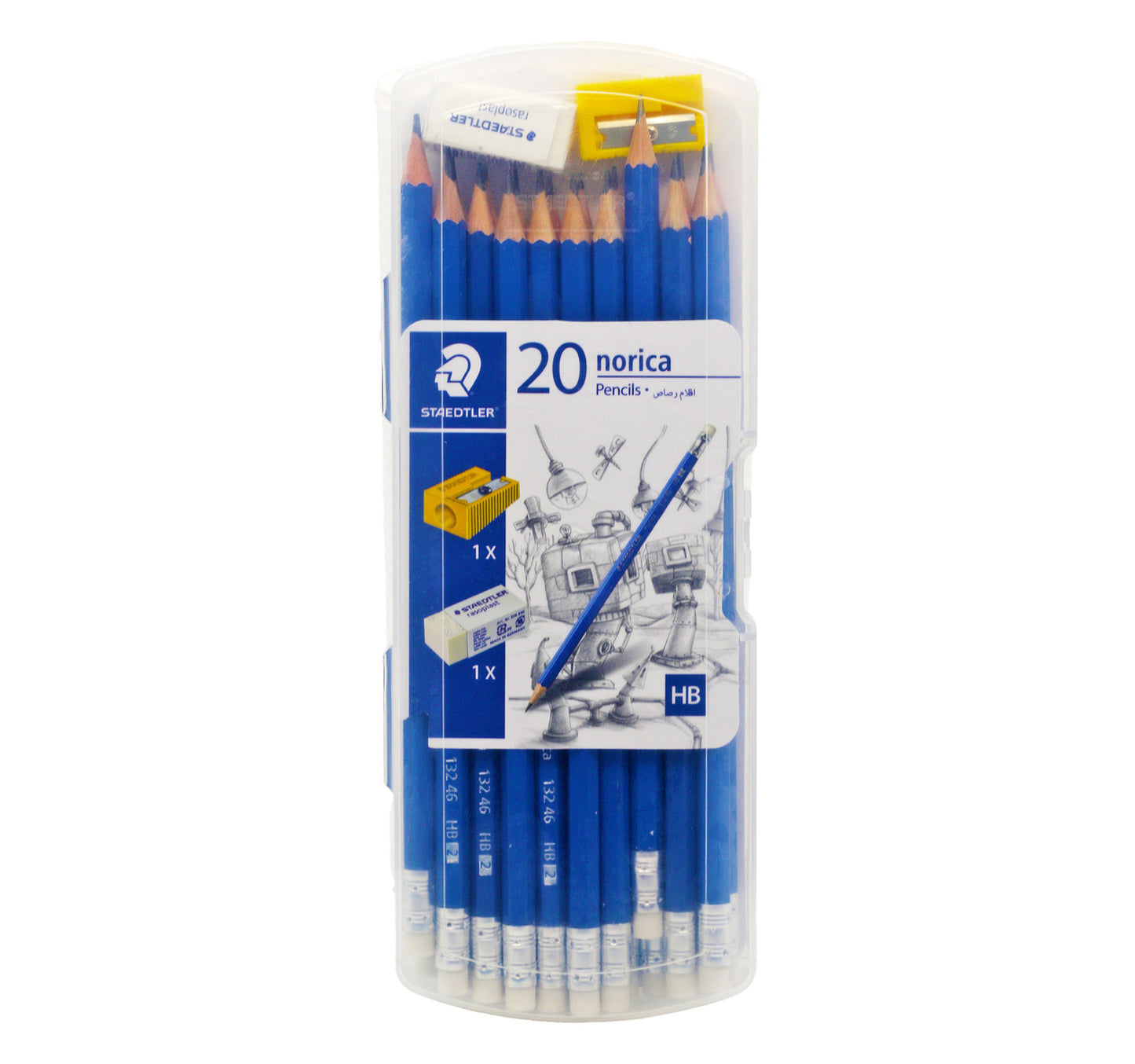 Staedtler Norica Pencils + Eraser + Sharpener
