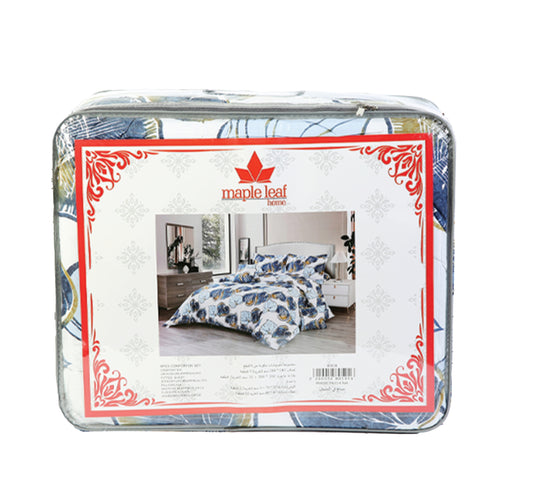 Maple Leaf Comforter King 6Pcs Set Assorted Colors & Designs