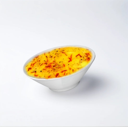 Alba with Saffron Dessert