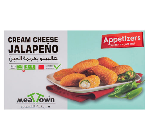 Meat Town Cream Cheese Jalapeno 250 g