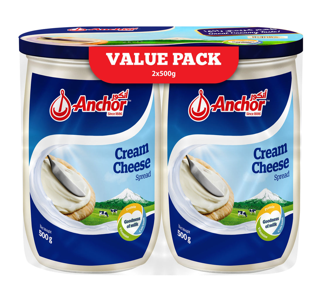 Anchor Cream Cheese Spread 2 x 500 g