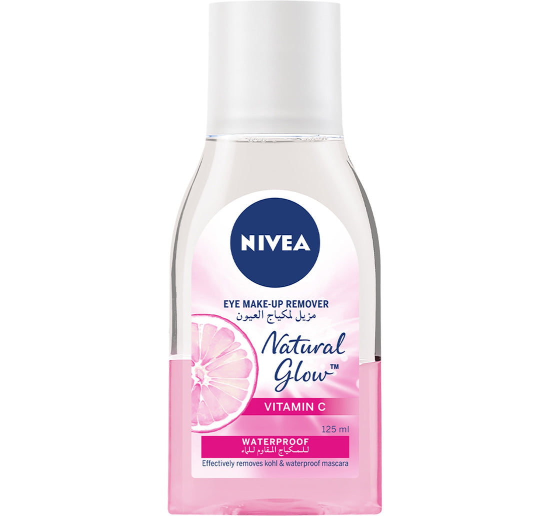Nivea Natural Glow Eye Makeup Remover 125 ml