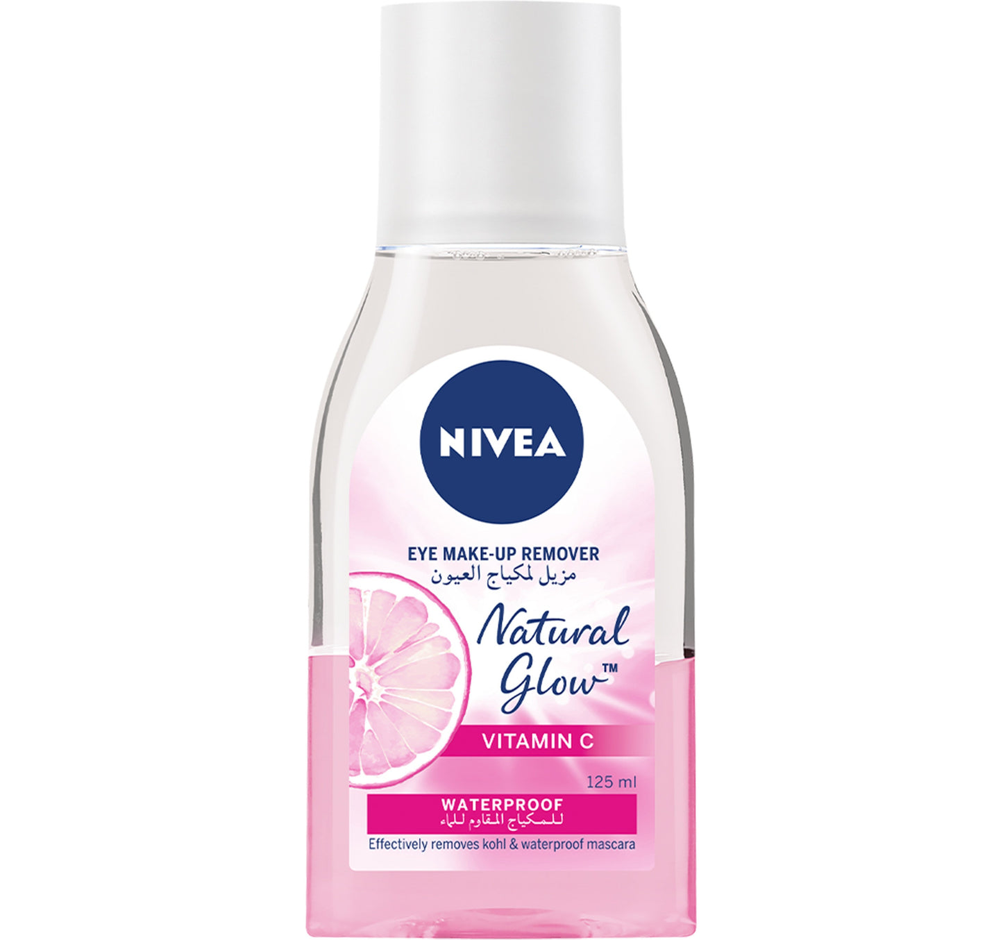 Nivea Natural Glow Eye Makeup Remover 125 ml