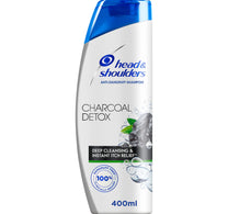 Head & Shoulders Charcoal Detox Anti-Dandruff Shampoo 400 ml