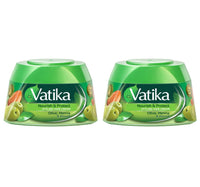 Vatika Naturals Nourish & Protect Styling Hair Cream Henna Almond & Olive 2 x 140 ml