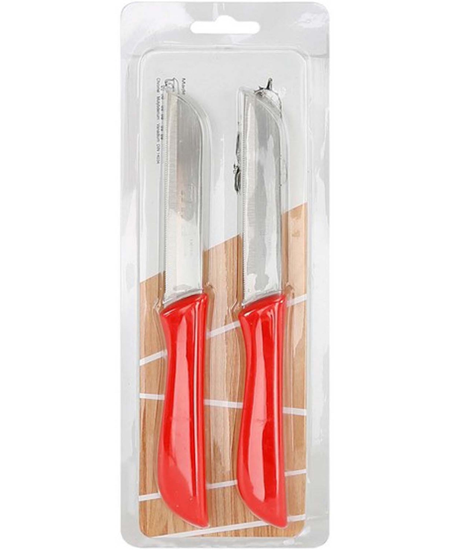 Solingen Paring Knife Red 2pcs