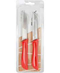 Solingen Paring Knife Red 2pcs