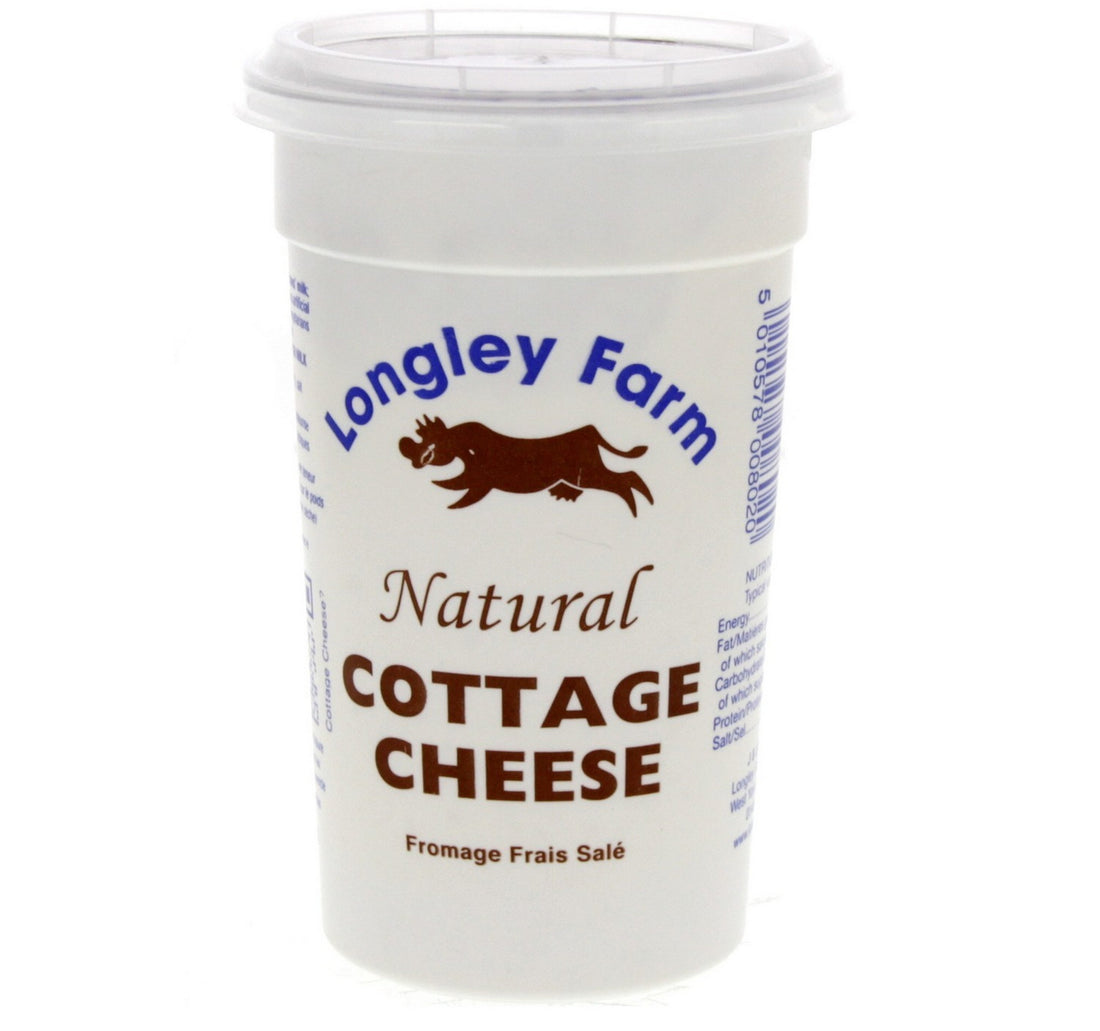 جبن قريش طبيعي من لونجلي فارم 250 جم