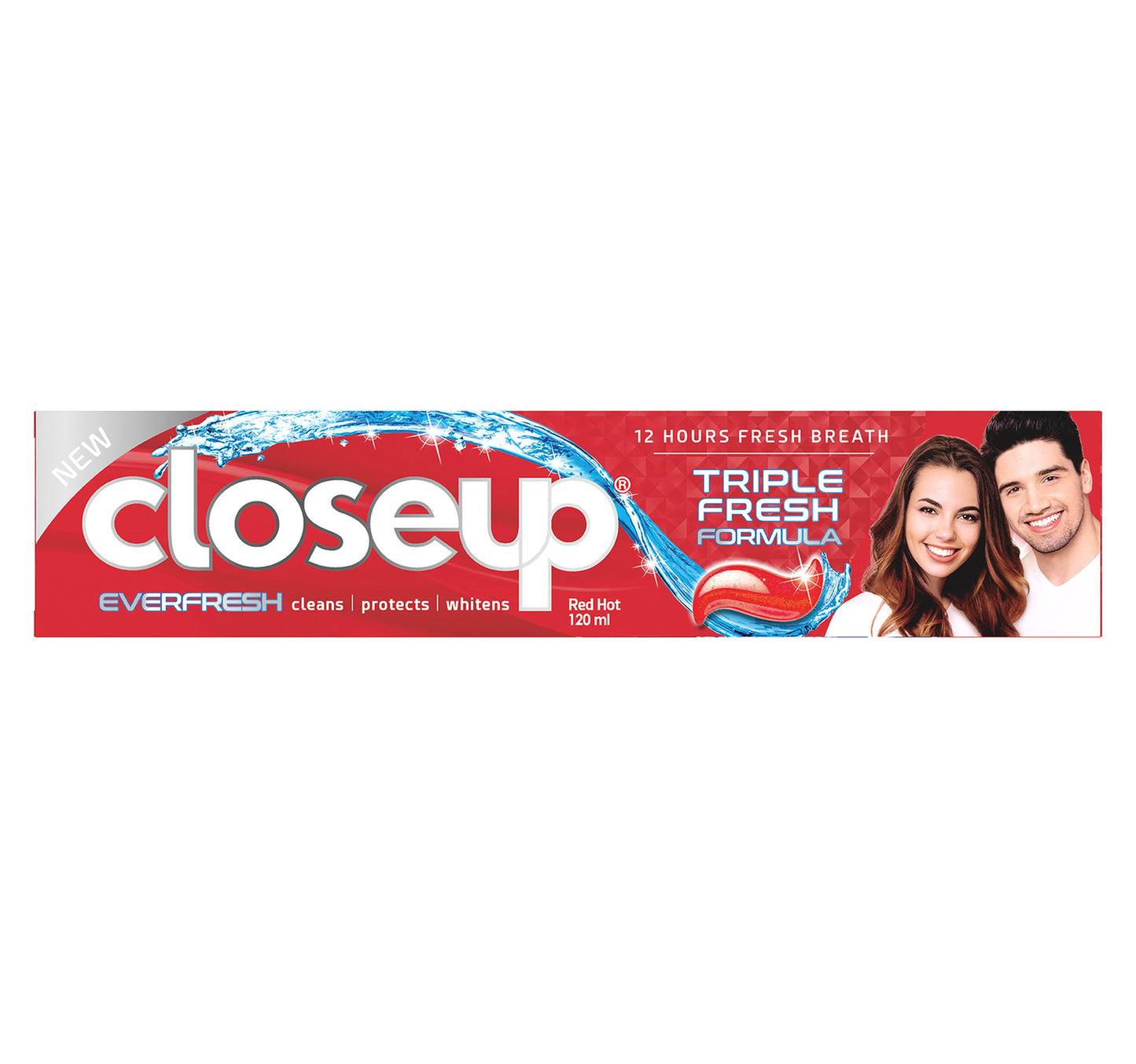 Closeup Triple Ever Fresh Formula Gel Red Hot Toothpaste 120 ml