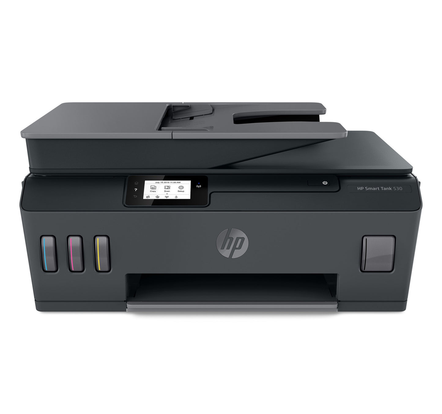 طابعة HP Smart Tank 530 اللاسلكية متعددة الوظائف بخزان حبر (4SB24A)، لون أسود