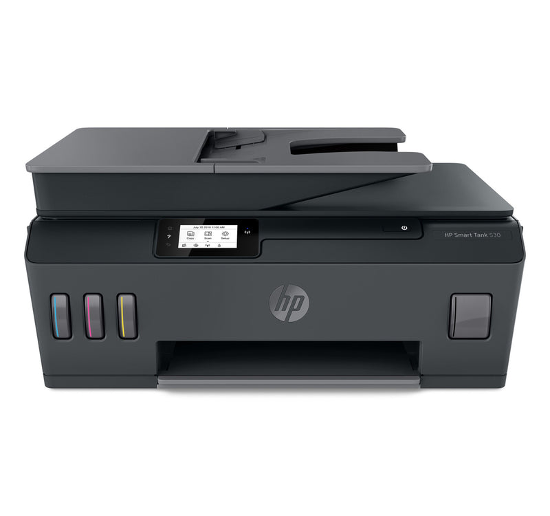 طابعة HP Smart Tank 530 اللاسلكية متعددة الوظائف بخزان حبر (4SB24A)، لون أسود