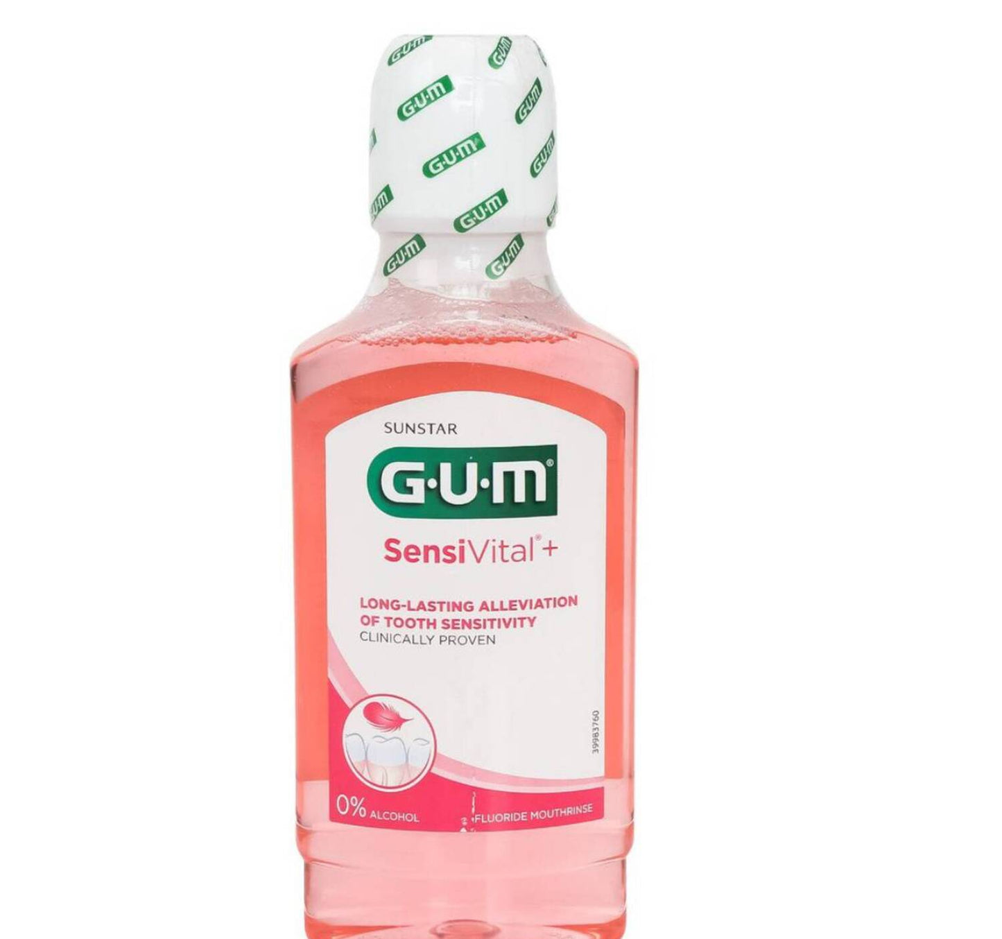 غسول الفم GUM SensiVital+ 300 مل