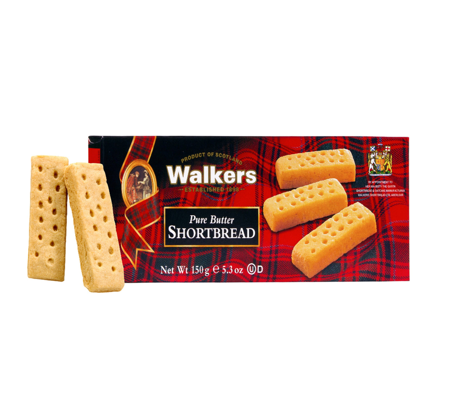 Walkers Pure Butter Short Bread 150 g