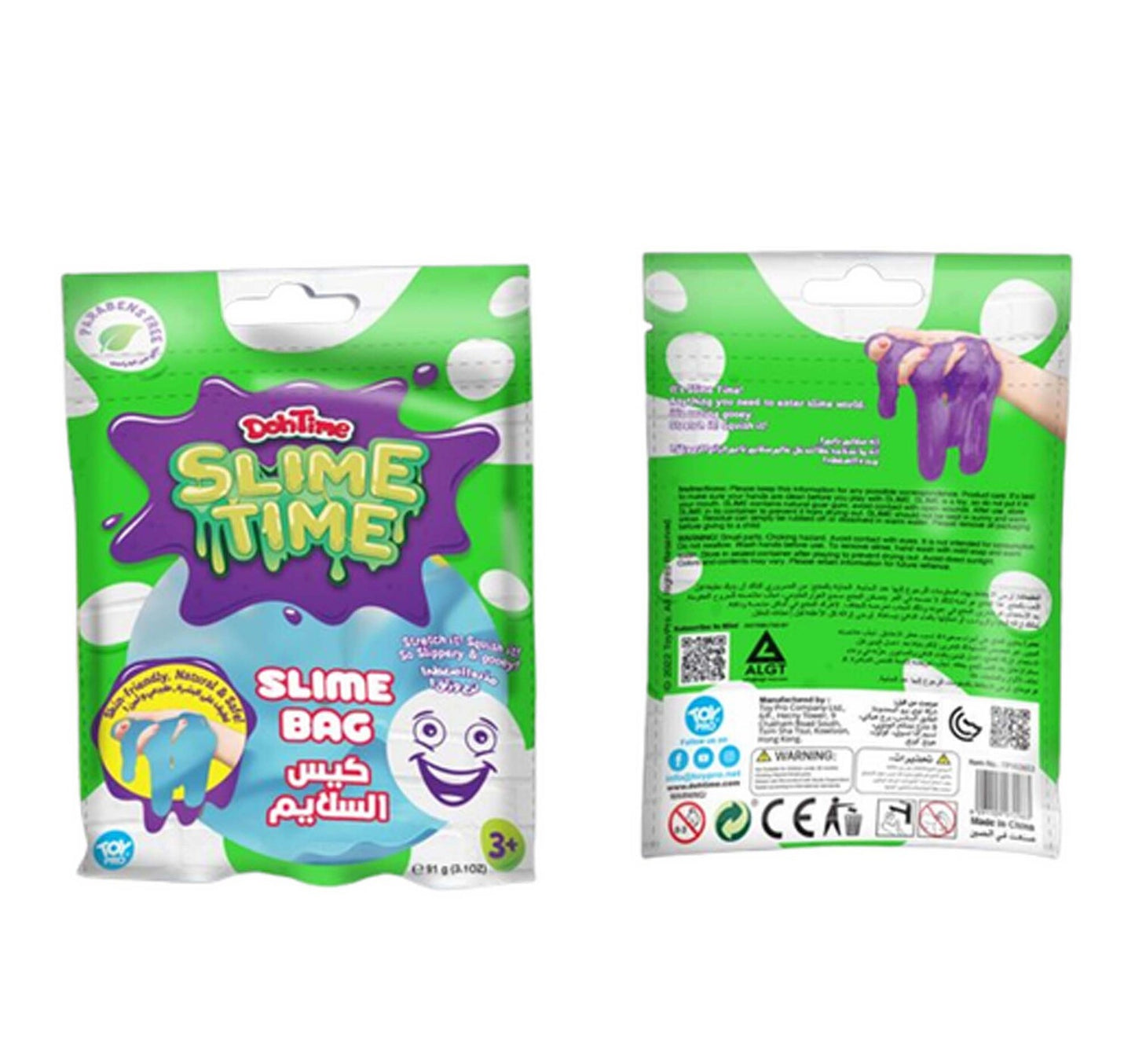 Doh Time Slime Bag Assorted TP102653