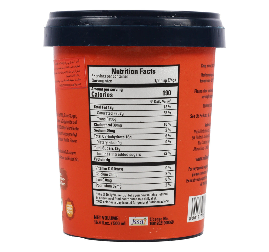 Vadilal Ice Cream Assorted Value Pack 500 ml