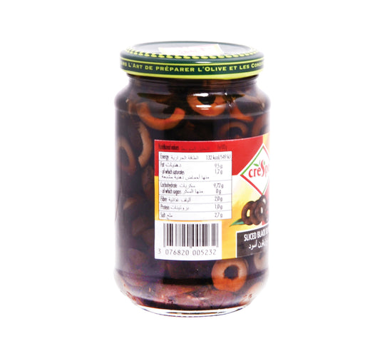 Crespo Sliced Black Olives 354 g