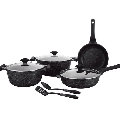 Prestige Essentials Cookware Set, 9 pcs + Pots and Pan Set, 80989