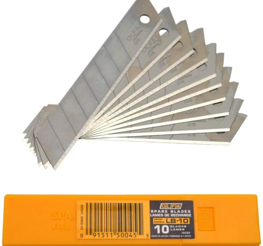 شفرات بديلة قابلة للفك من أولفا، ١٨٥ مم، فولاذ كربوني، LB-10