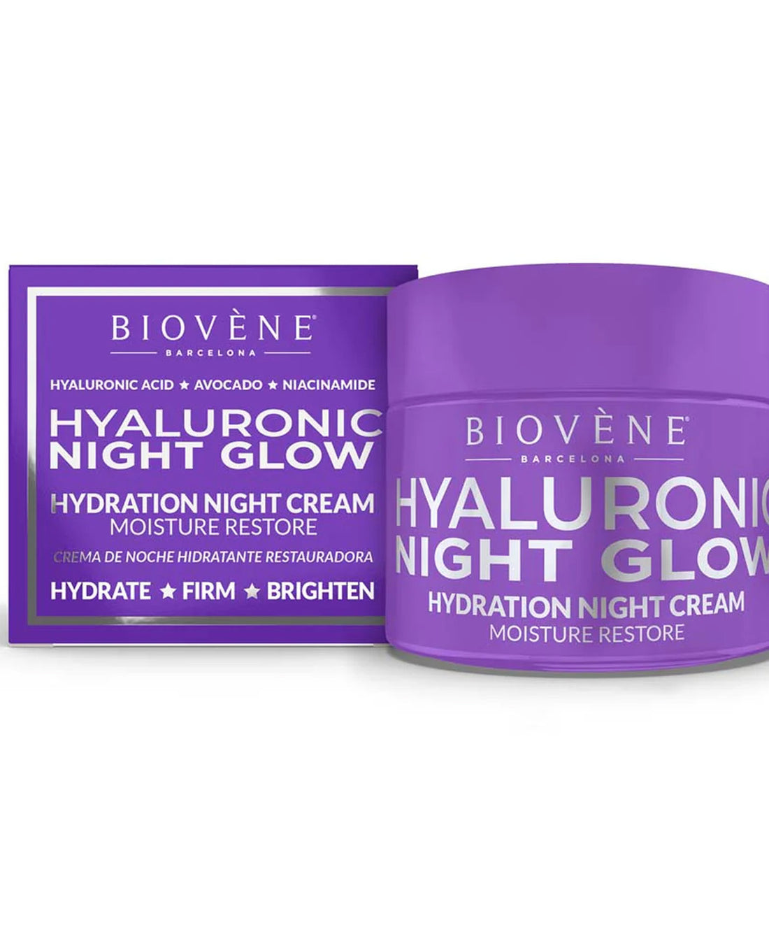 Biovene Hyaluronic Night Glow Restore Hydration Night Cream 50 ml