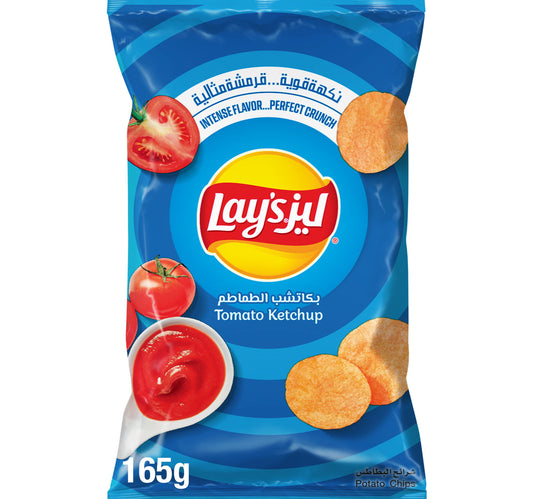 Lay’s Tomato Ketchup Potato Chips 165 g