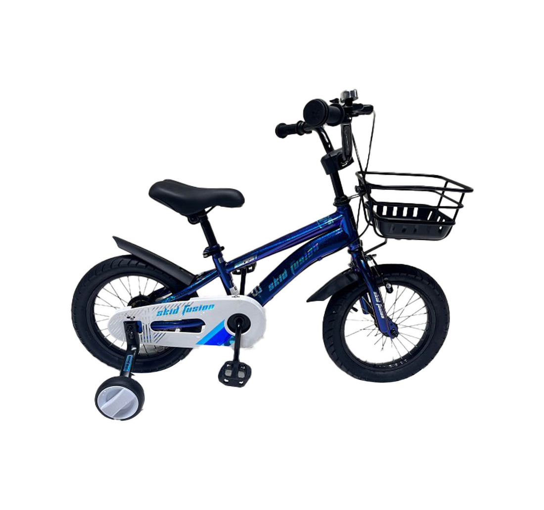 Skid Fusion Kids Bicycle, 16 inches, Assorted, HT-16