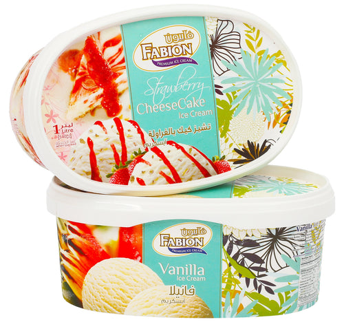 Fabion Ice Cream Assorted Value Pack 2 x 1 Litre