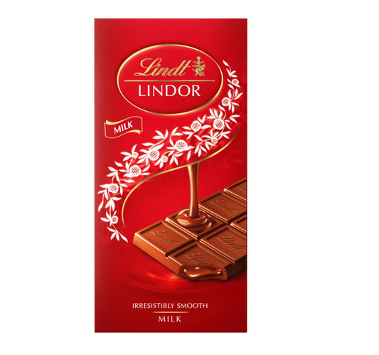 Lindt Lindor Swiss Milk Chocolate 100 g