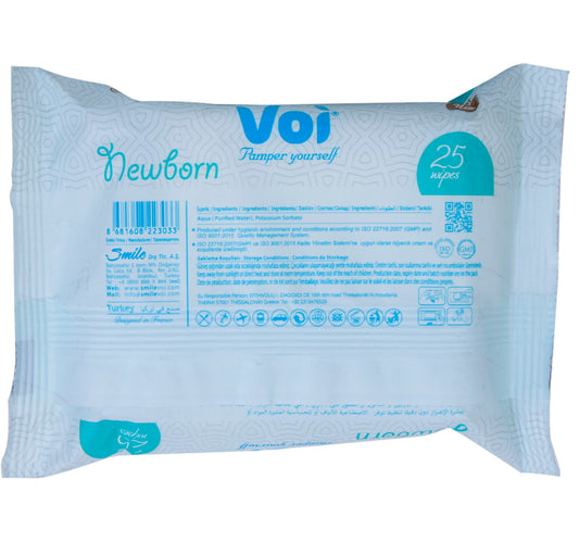Voi Baby Wet Wipes Newborn 25 pcs