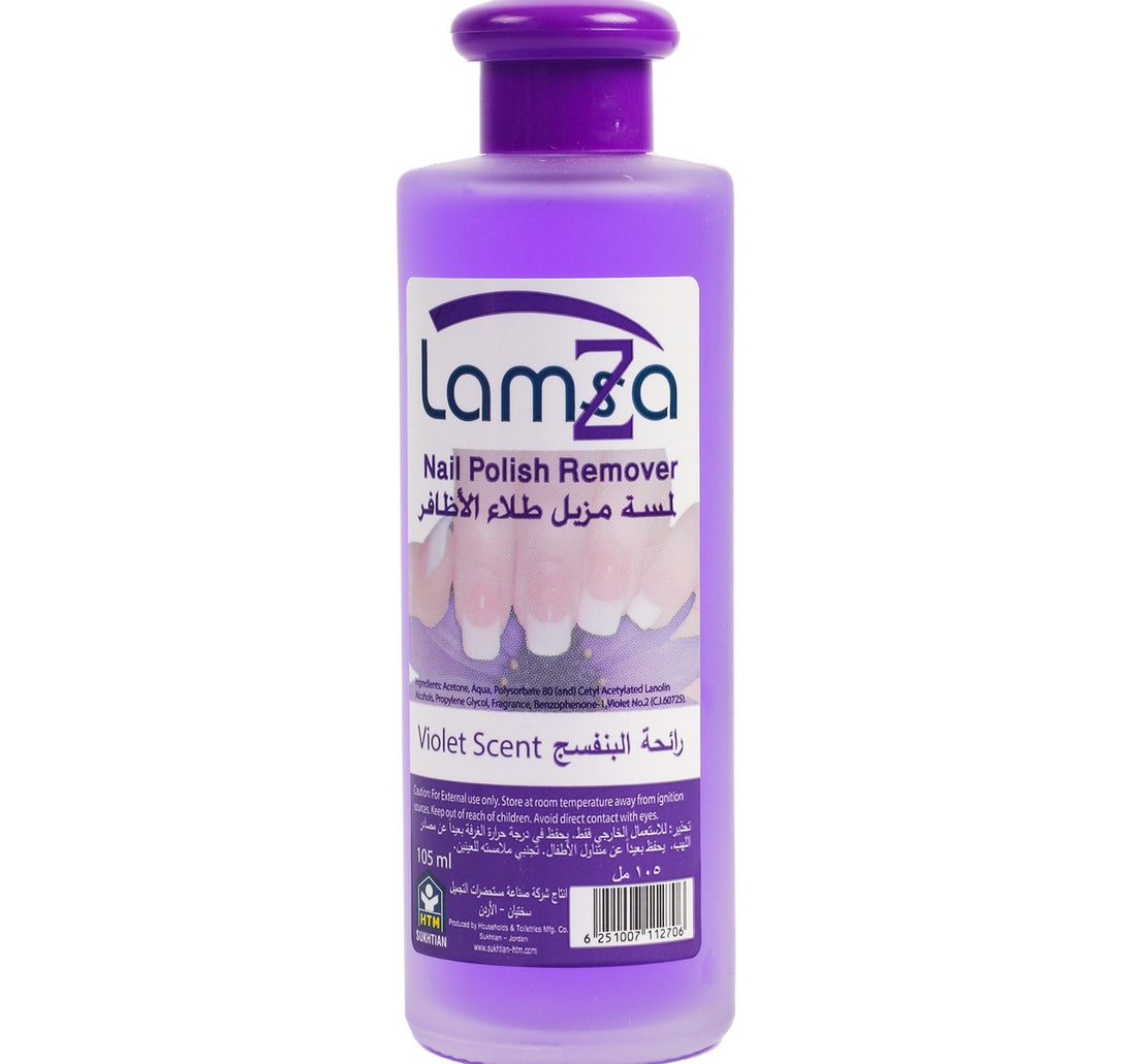 Lamsa Violet Scent Nail Polish Remover 105 ml