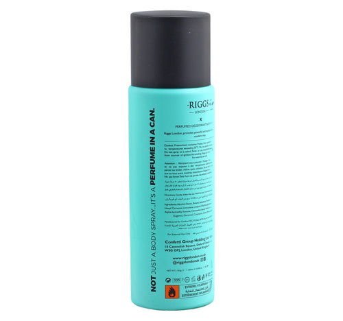 Riggs London X Deodorant Body Spray 250 ml
