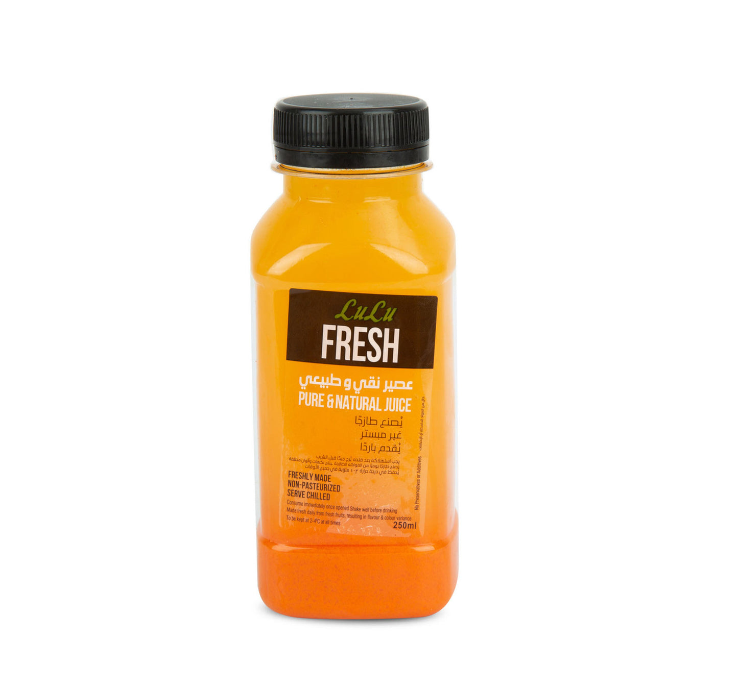 LuLu Fresh Orange Carrot & Ginger Juice 250 ml