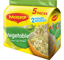 Maggi 2 Minutes Vegetable Noodles 5 x 77 g