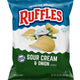 Fritolay Ruffles Sour & Cream Onion Potato Chips 184.2 g